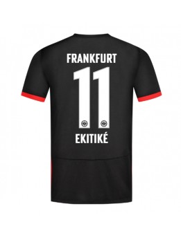 Muži Futbalové oblečenie Eintracht Frankfurt Hugo Ekitike #11 2024-25 Krátky Rukáv - Preč